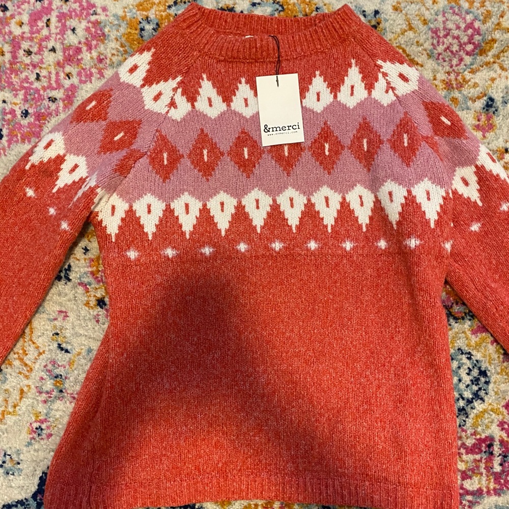 Sale!! Vici sweater pink